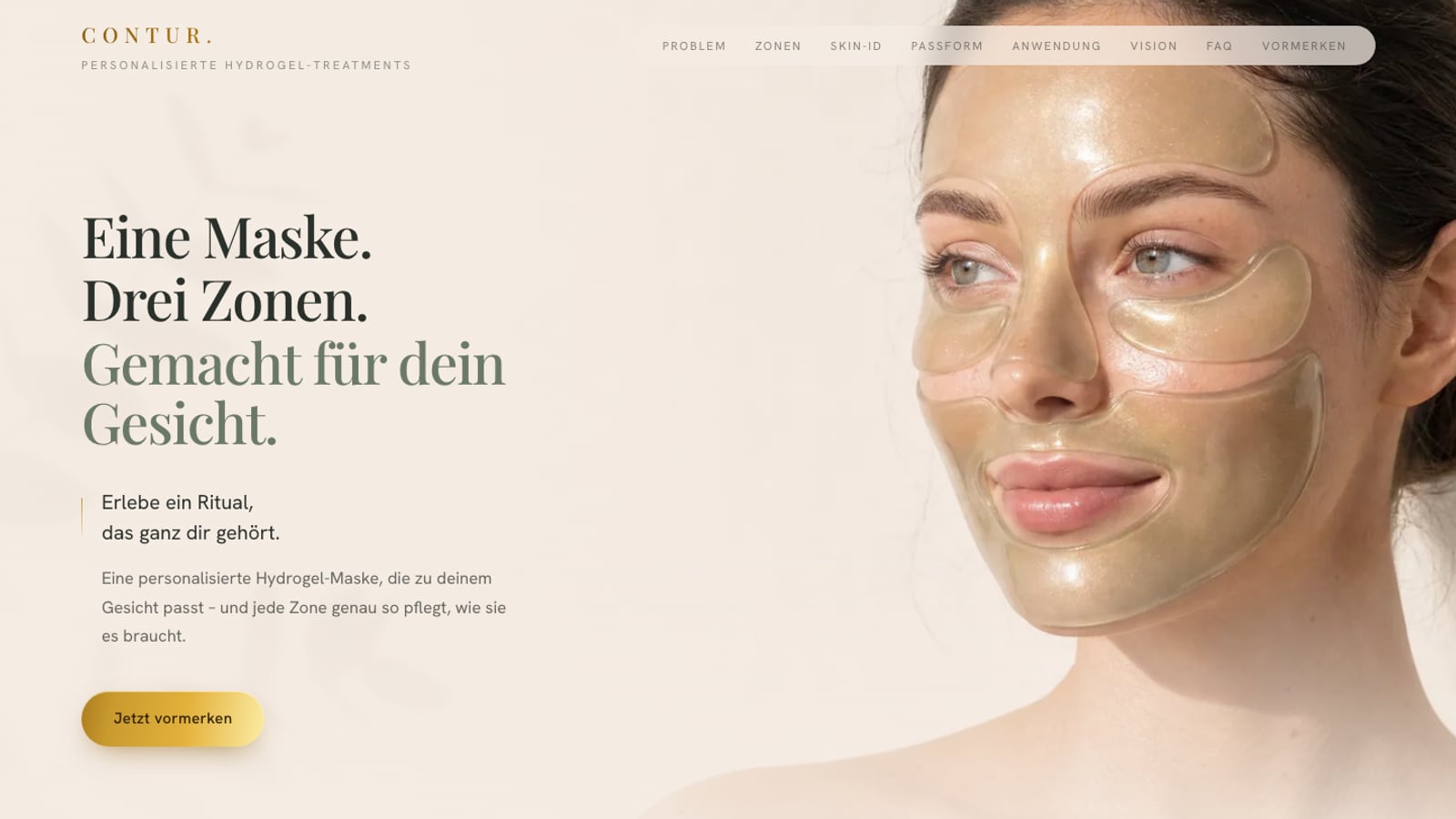 CONTUR, Produktseite